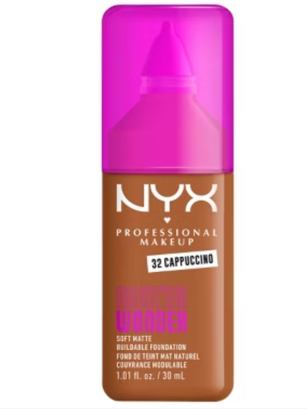 Nyx Soft Matte Foundation - 32 Cappuccino (Brown)